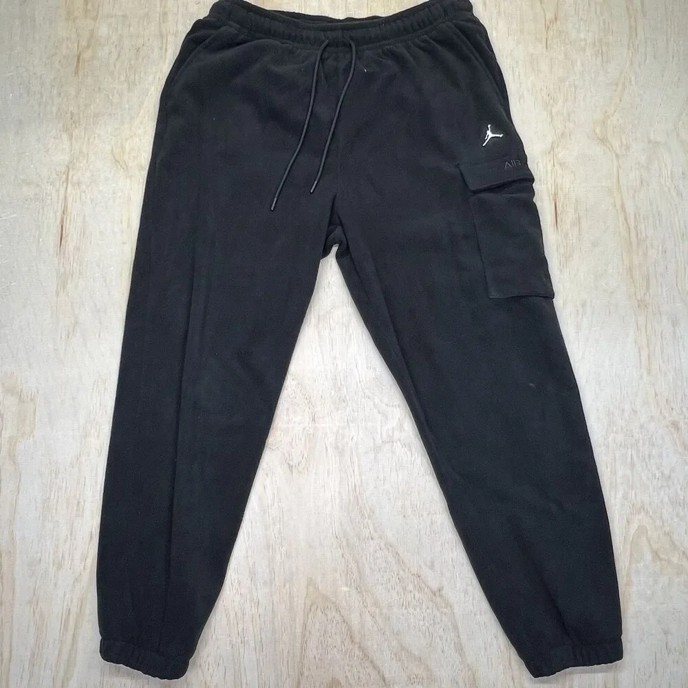 NEW XL Jordan Brand Essential Winter Fleece Jogger Mens Pants Black DV1567-010